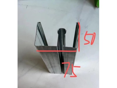 M型龙骨厂/隔墙M型龙骨/M型减震龙骨/轻质隔墙M龙骨图1